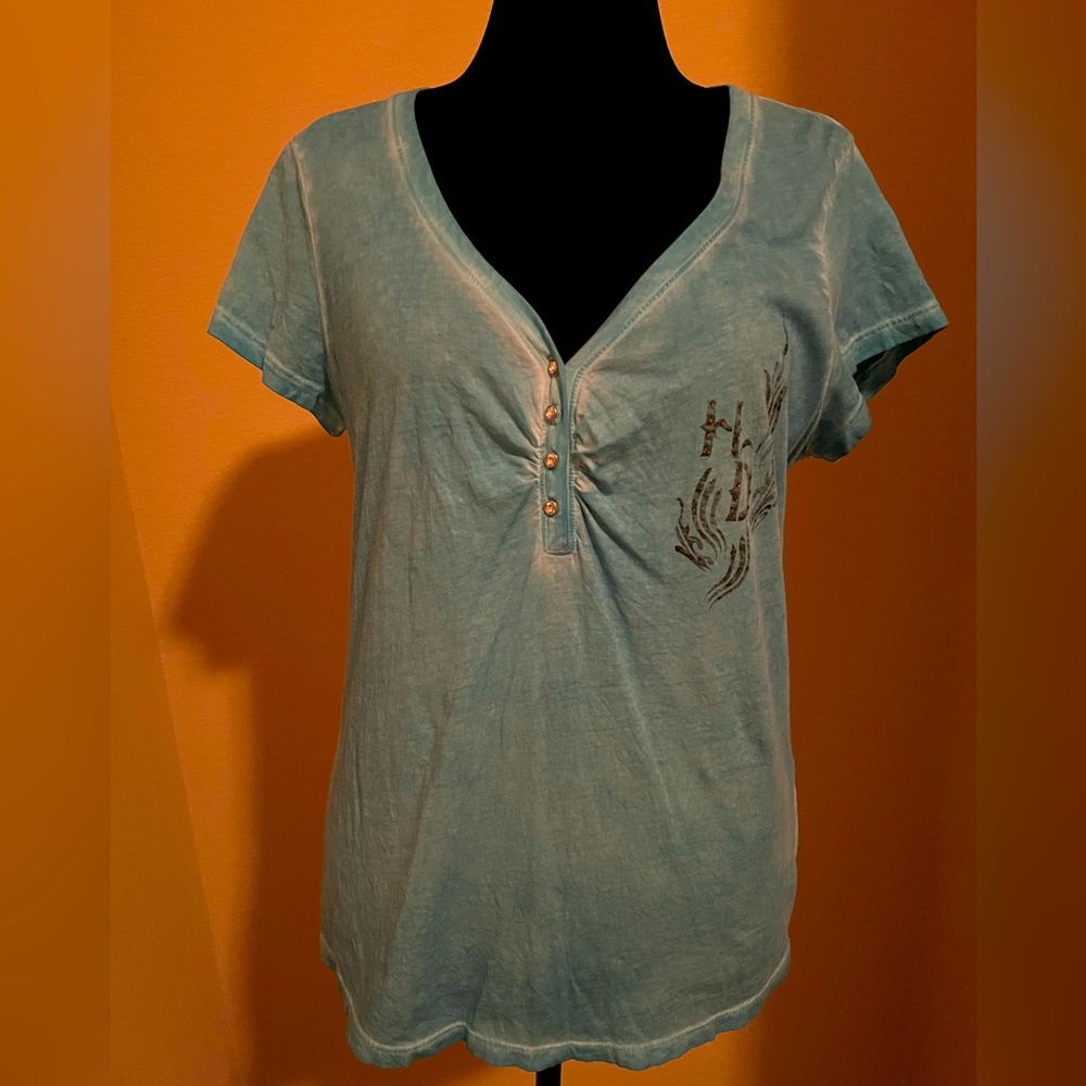 Harley Davidson Woman’s Jeweled Tee